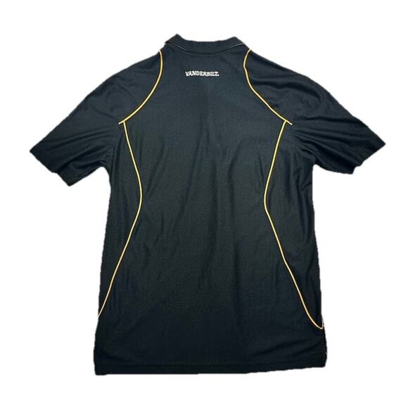 Nike Polo Mens XL DRI-FIT NCAA Vanderbilt Commodores Black - Picture 7 of 7